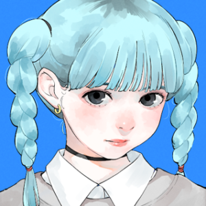 Mitsuami girl (Blue)