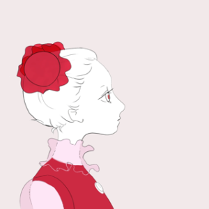 Headdress #003 – Shinyon cover : Red | シニヨンカバー（赤）