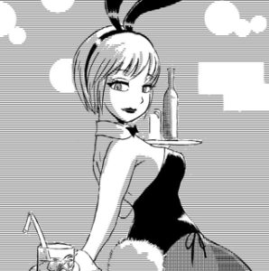 Short hair bunny girl