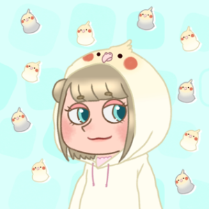 Cockatiel hoodie girl