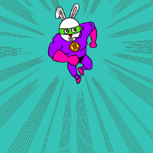 Rabbit hero #110 Kick ass