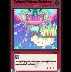 #0008 Tokeru Unicorn Rainbow