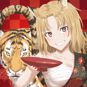 Furry Girl 006″New year tiger girl”