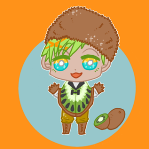 #007 Kiwi boy – SD character series