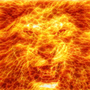 焔獅子 / Flame lion – Yuumato’s Artworks