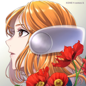 Where poppies bloom  – fanart of “Back” -long ver.