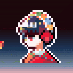 #013 Lantern Lifting_Wish – Pixel Amulet Girls