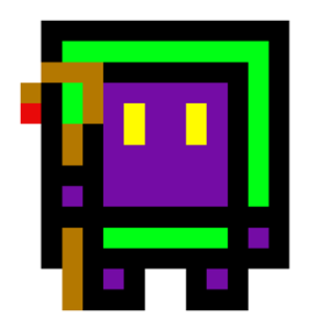 Colorful Bit Warrior #69 : Wizard – Colorful Bit Warrior