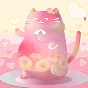 peach yummy cat – THE YUMMY CAT