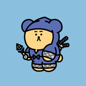 #009 Ethereum ninja bear
