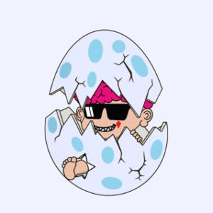 Fukumimi Baby #0030 – Fukumimi Baby in Egg