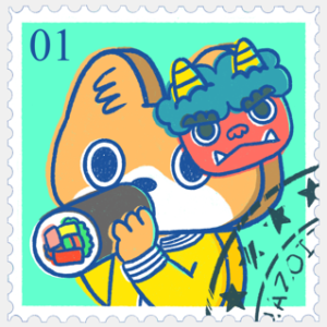 BA Stamp #01  (4000 Follower Commemorative Stamp) – Board Animal