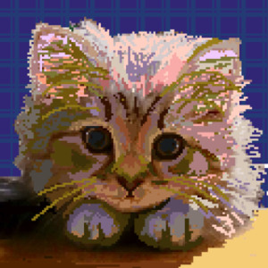 kitten – Pixel Picture Art