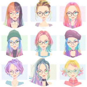 Girls with Glasses!