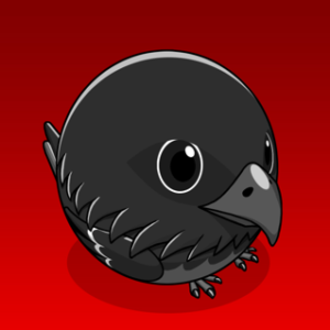 Eggbird #040 Raven – Eggbird garden
